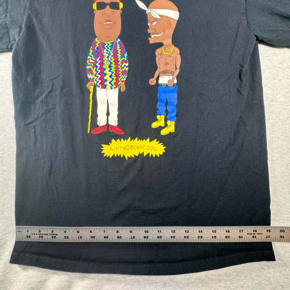 Ain't No Body Cool Notorious B.I.G. and Tupac Beavis Butthead Graphic Medium - Picture 3 of 6